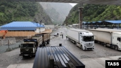 Gürcüstan ilə Rusiya arasında "Yuxarı Lars" sərhəd-keçid məntəqəsi