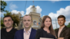 Colaj Europa Liberă. De la stânga la dreapta:Andrei Ciochină, Ion Pîntea, Olesea Pșenițchi și Roman Vitiuc.