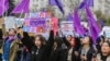 Протест в Бишкеке, приуроченный к Международному дню борьбы за права женщин, 8 марта 2024 года