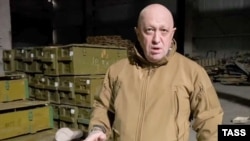 Čelnik ruske plaćeničke grupe Wagner Jevgenij Prigožin, 1. maj 2023.