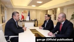 გიორგი კვირიკაშვილი მამუკა ბახტაძეს და მიხეილ ჩხენკელს შეხვდა