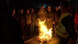 Rudari proveli noć pred zgradom Vlade Federacije u Sarajevu