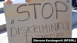 Sa protesta roditelja đaka iz Konjević Polja
