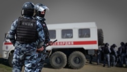 Qırımda repressiyalar. Kollaj