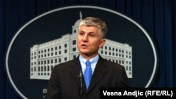 Zoran Đinđić u decembru 2002. godine, foto: Vesna Anđić