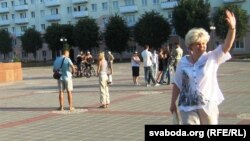 Маўклівы пратэст 13 ліпеня, Ворша