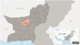 د بلوچستان د خاران نقشه