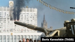 Москва. Расстрел Белого дома, 4 октября 1993 года