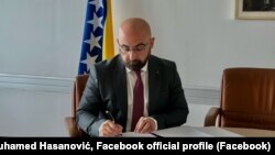 Muhamed Hasanović, zamjenik ministra finansija BiH. 