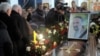 «Еуромайдан» шеруінде қаза тапқан Юрий Вербицкийді жерлеу. Украина, Львов, 24 қаңтар 2014 жыл.
