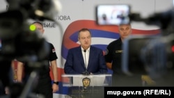 Ministar unutrašnjih poslova Srbije Ivica Dačić, Beograd, 14. avgust 2025. 
