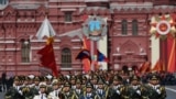 Չինացի զինծառայողները Մոսկվայի Կարմիր հրապարակում, 9 մայիսի, 2025թ. 