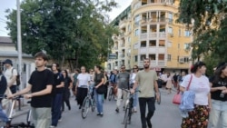 Građanski protest protiv nasilja nad ženama u Skoplju, 25. septembar 2025.