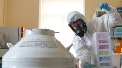 В лаборатории по созданию вакцины от COVID-19, центр Гамалеи. Москва, 6 августа 2020 года.