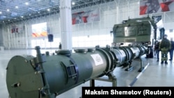 Sistem ruske krstareće raketa izložene u Moskvi (foto-arhiv)