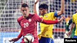 Sporno učešće u reprezentaciji: Sergej Milinković Savić na utakmici Srbije sa Brazilom