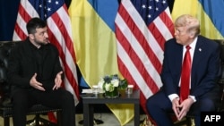 Predsednici Ukrajine i SAD, Volodimir Zelenski i Donald Tramp, 23. septembar 2025.