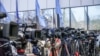 Novinari prate događaj u vladi Kosova, Proština, 11. februar 2022.