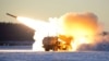 USA – A U.S. Army M142 High Mobility Artillery Rocket Systems (HIMARS) launches ordnance during RED FLAG-Alaska 21-1 at Fort Greely, Alaska, Oct. 22, 2020