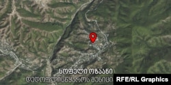 ოზაანის სატელიტური ფოტო